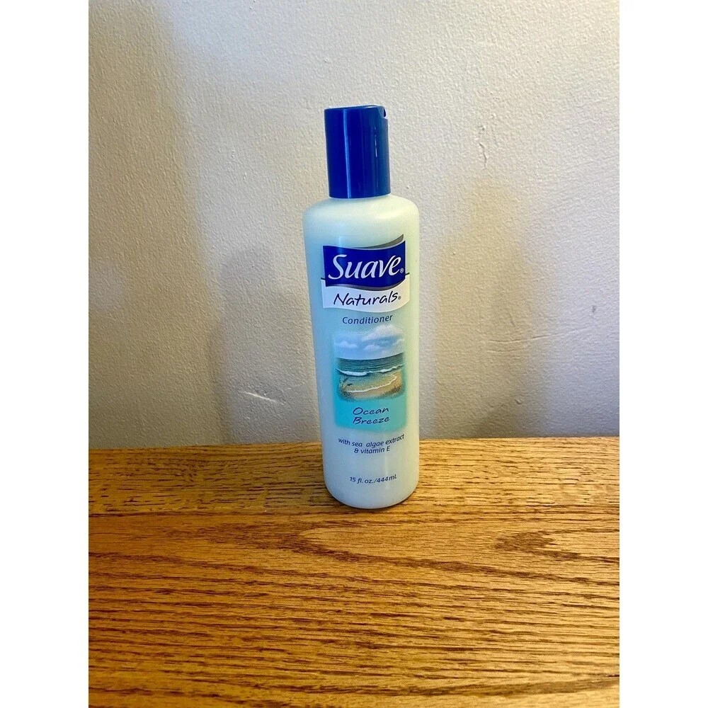 (2) Suave NATURALS Ocean Breeze Ginger Lily Conditioner SET y2k VTG 15oz Aroma